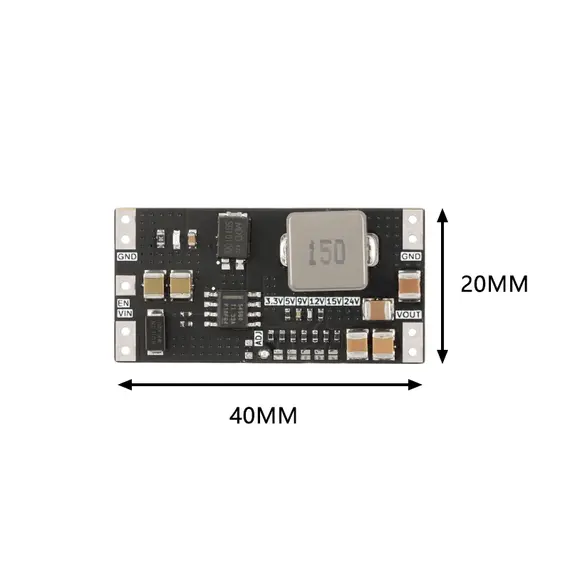 5Pcs/1Pc TPS54560 Step-down Buck Switching Power Supply Module Low Ripple DC-DC High Voltage Current 5.5-60V to 3.3V/5V-24V 5A