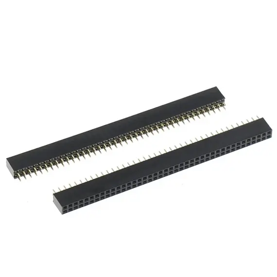 5Pcs 1.27mm/2.0mm/2.54mm Pin Header  1*40P 1*50P 2*40P 2*50P Breakable Pin Header PCB JST Connector Strip For Arduino DIY Kit
