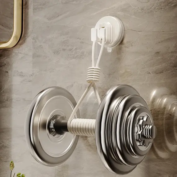Reusable Suction Cup Hook Waterproof Wall Mount Hooks Punch-free Kitchen Bathroom Towel Robe Coat Clothes Hanger Hook Accessorie