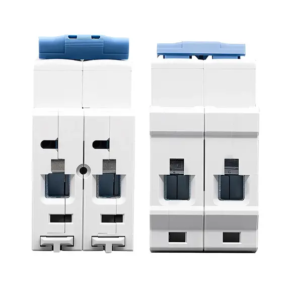 TOMZN 2P DC MCB 1000V Solar Mini Circuit Breaker 3A 6A 10A 16A 20A 25A 32A 40A 50A 63A DC MCB for PV System
