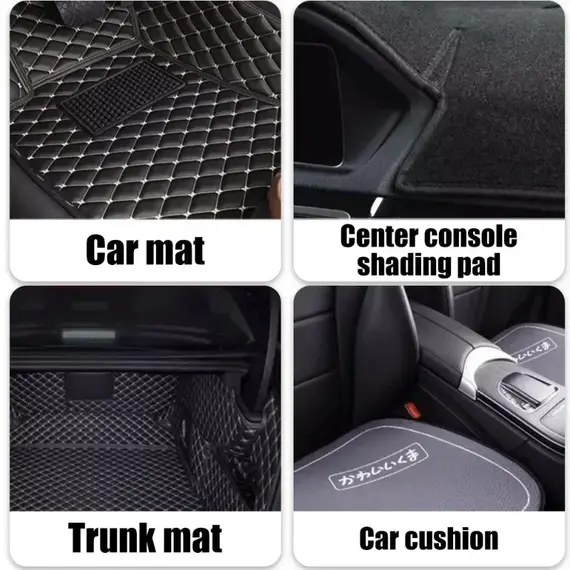 Car Floor Mat Fixed Patches Self Adhesive Hook and Loop Fastener Tape Double Sided Sewable Stickers for Car Carpet Dashboard DIY