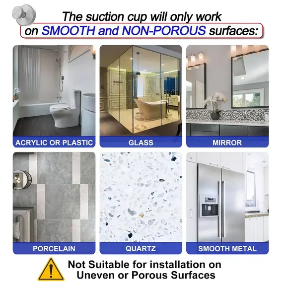 Vacuum Suction Cup Hooks Punch Free Bath Sucker Hook Wall Hook Hanger Glass Kitchen Bathroom Hooks for Towel Handbag