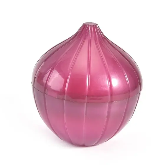 1pc Food Savers, Lemon & Onion Shaped, Multipurpose, Freezer Safe, Flip Top, Hand Wash, Durable plastic storage containers