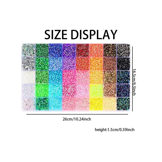 Resin Rhinestone Bedazzling Kit 3mm Small, Jelly Rhinestone Kit for Bedazzling Flatback Gems, for Clothes Nail Book Diy