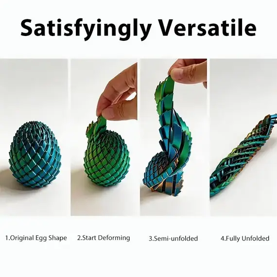 3D Printed Ball Twist Spiral Sphere Gear Circular Deformation Liquid Flow Ball Rotating Design Adults Anxiety Relief Balls Gifts