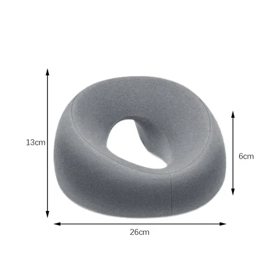 Face Down Pillow Prone Pillow for Prone Face Down Resting Comfort Memory Foam Ergonomics Home Massage Headrest for Beauty Salon