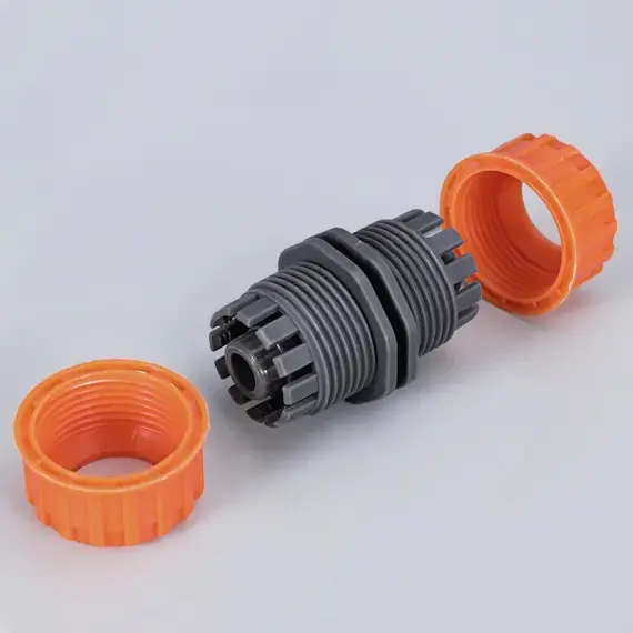 1Pc Garden Watering Hose Plastic Quick Connector 1/2" 3/4'' 1 Double Male Coupling Joint Adapter Extender Set for Pipe