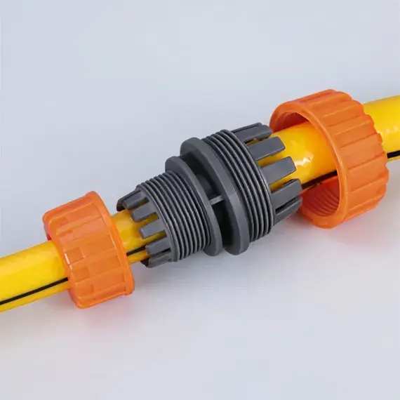 1Pc Garden Watering Hose Plastic Quick Connector 1/2" 3/4'' 1 Double Male Coupling Joint Adapter Extender Set for Pipe