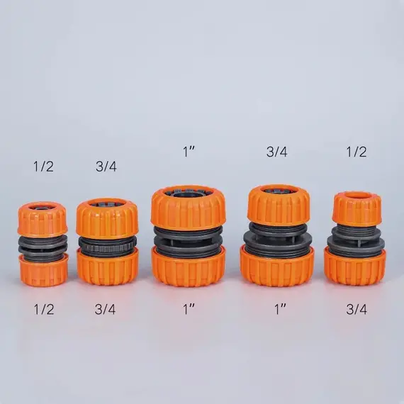 1Pc Garden Watering Hose Plastic Quick Connector 1/2" 3/4'' 1 Double Male Coupling Joint Adapter Extender Set for Pipe