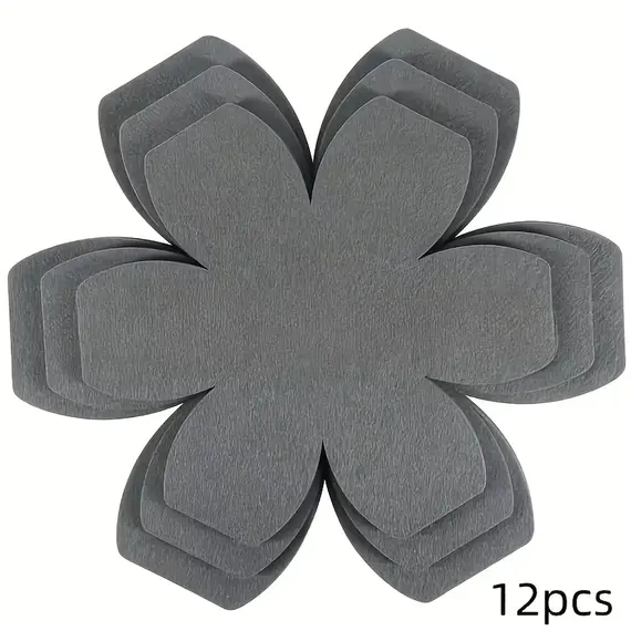 12Pcs Felt Pot Pan Protectors Anti Scratch Non-Stick Divider Pads Pan Bottom Heat Insulation Protect Kitchen Cookware Tools