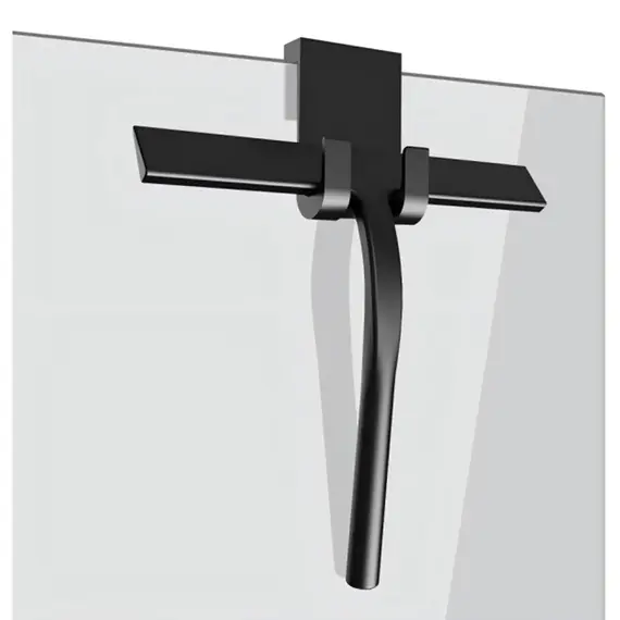 Bathroom Shower Squeegee Household Glass Wiper Window Mirror Silicone Scraper Shower Doors Hanging Squeegee Holder Cleaning Tool