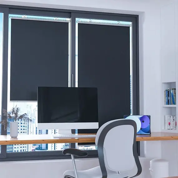Roller Window Store Without Drill Blinds Home Decor Items Decoration Blind Blackout Day Night Drilling Rolling Outdoor Shutter
