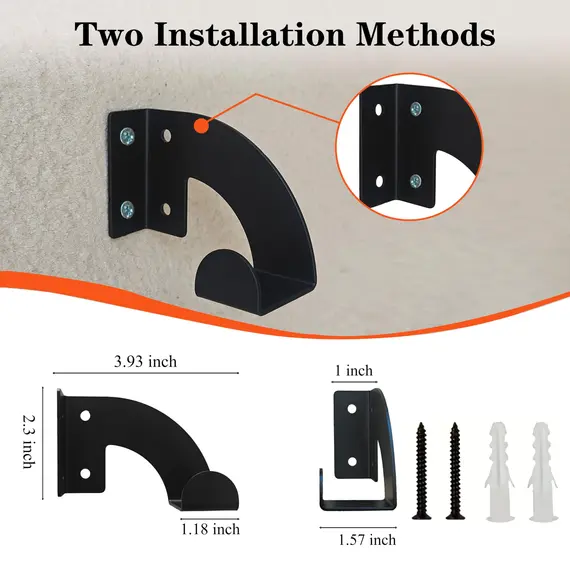 1/2 Tool Racks, Chainsaw Wall-Mounted Hanger, Heavy-Duty Chainsaw Hanger, Wall-Mounted Organizer, Metal Rack Tool Storage, for Workshop, Garage, Garden Use