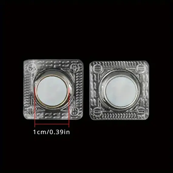 10pcs Magnetic Fasteners for Sewing - Invisible Metal Fasteners for Clothing and Bags, Easy-to-Use Handicrafts, DIY Accessories