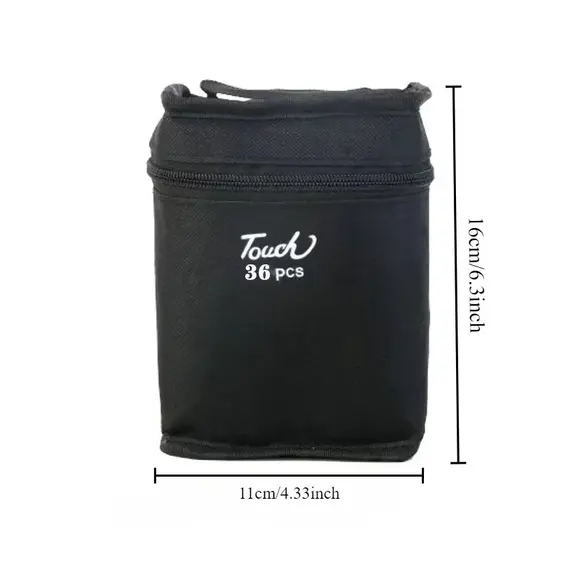 Oxford Cloth Marker Bag Universal Storage Bag for Students Carrying Large-capacity Stationery Tote Bag for Children.