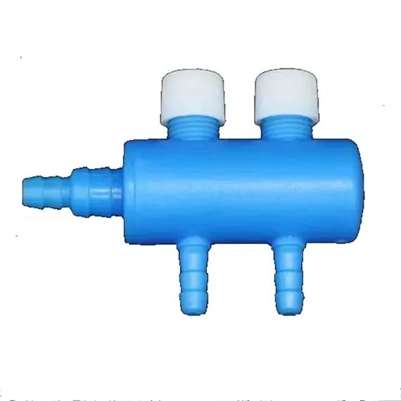 Practical Aquarium Air Pump Flow Control Valve Distributor Hose Splitter Fish Tank Pump Accessories Split-flow Oxygen Tube