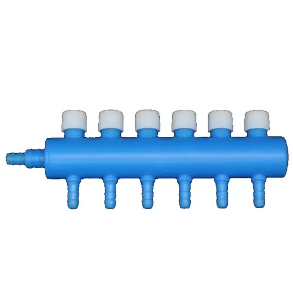 Practical Aquarium Air Pump Flow Control Valve Distributor Hose Splitter Fish Tank Pump Accessories Split-flow Oxygen Tube