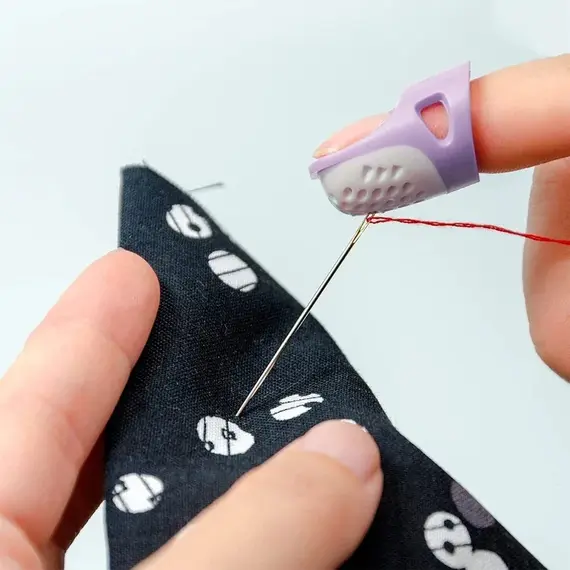 Silicone Thimbles Finger Tips Protector Anti-Slip Finger Covers Hand Cross-stitch Sewing DIY Tools Household Sewing Accessories
