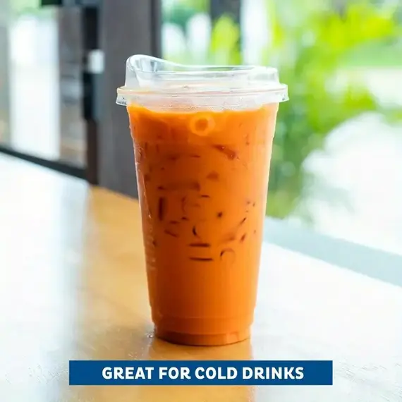 10pcs Plastic Cup With No Straw Mouth Direct Drinking Transparent Disposable Coffee Cup Suitable For Smoothies Cold Drinks Milk