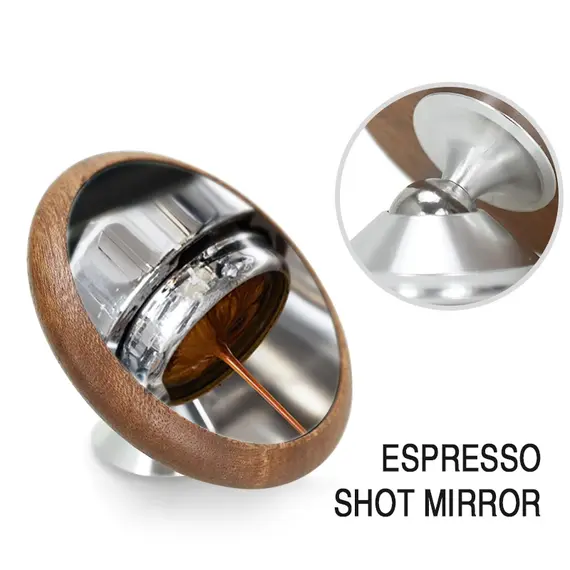 Espresso Extraction Shot Mirror Magnetic Monitoring Bottomless Portafilter Lens Flow Rate Observation Coffee Machine Accessories