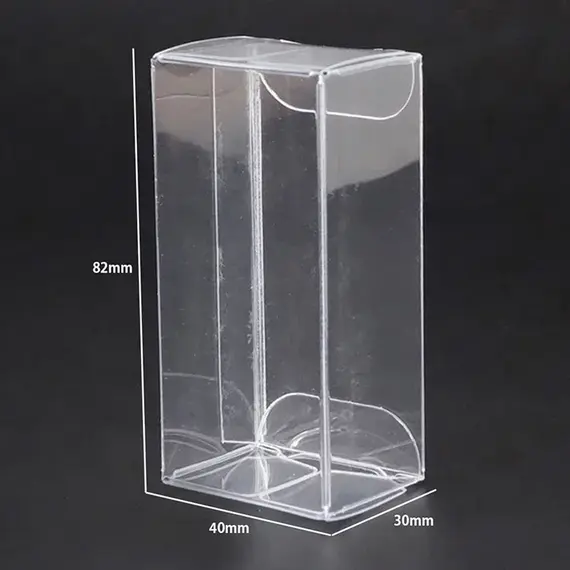 1/64 Clear Car Model Toy PVC Display Box Dustproof Storage Holder Gift Case Protector Wedding Party Decoration 10/20/30/50pcs