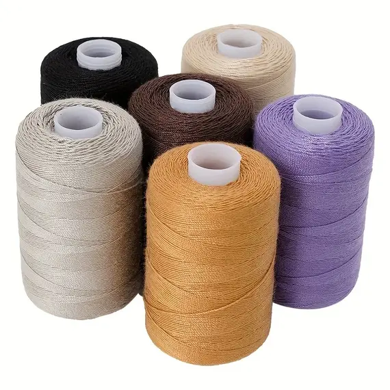 Color Thick Line High Speed Polyester Line Luggage Shoes Flat Car Line Customized Wholesale Sewing Line 203 Denim Line