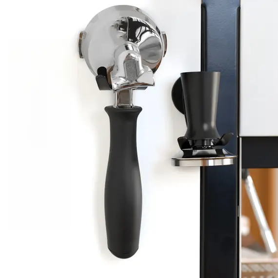 Coffee Handle Magnetic Hook Bottomless Bottom Horn Handle Storage Hanger Powder Hammer Powder Bowl Accessories Storage Bracket