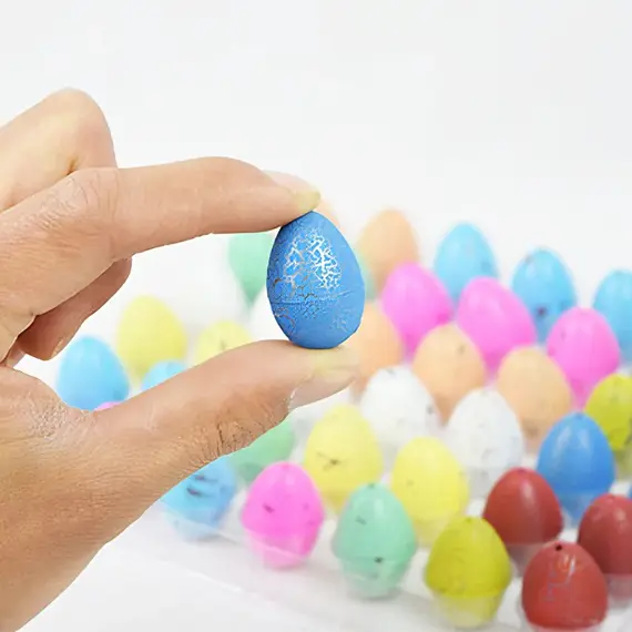 10/20pcs Mini Hatching Dinosaur Egg Toys Grow in Water Dinosaur for Kids Classroom Prizes Birthday Party Favors Easter Egg Hunt