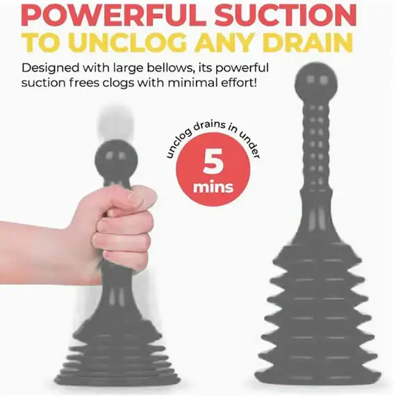 Sink Pipeline Dredger Kitchen Toilet Drain Plungers Bath Sink Power Pipe Dredging Tool Suction Cup Plug Toilet Bathroom Tools