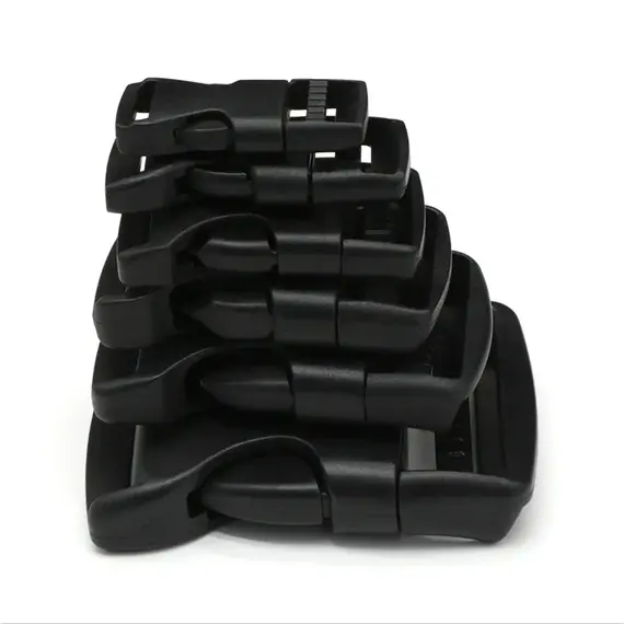 2Pcs Dual Adjustable Belt Buckles 20/25/32/38/50mm Plastic Hardware Side Release Buckles Backpack Belt Bag Parts Strap Webbing