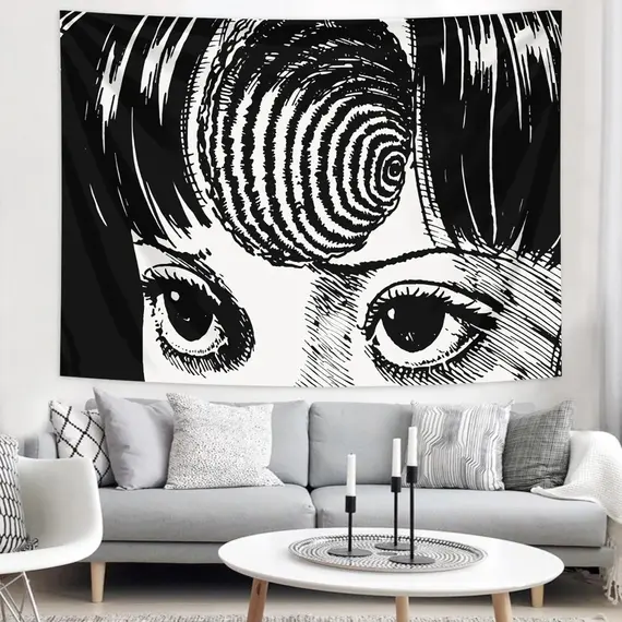1pc Interesting Tapestry, Personalized College Dormitory Decoration Human Body Cave Tapestry Art Decoration Wall Hanging