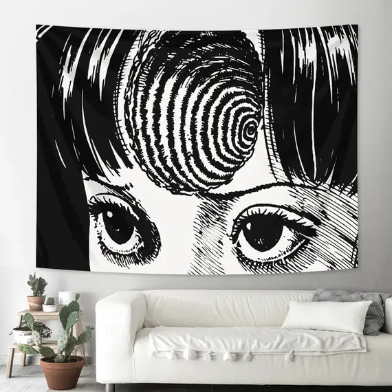 1pc Interesting Tapestry, Personalized College Dormitory Decoration Human Body Cave Tapestry Art Decoration Wall Hanging