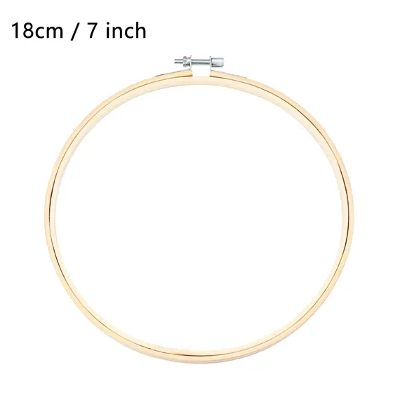 8/10/13/15/18/30cm Embroidery Hoop DIY Needlecraft Cross Stitch Machine Bamboo Frame Ring Round Loop Hand Household Sewing Tools