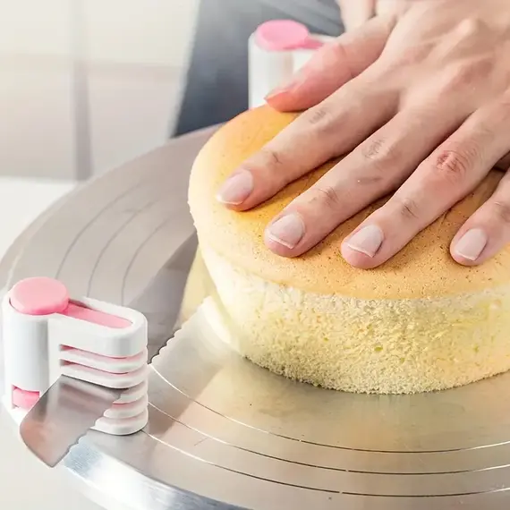Professional Cake Leveler slicer&Layer Cutter -adjustable 5-layer Creative Cake Slicer Baking DIY Tools Bread Split Toast Slicer