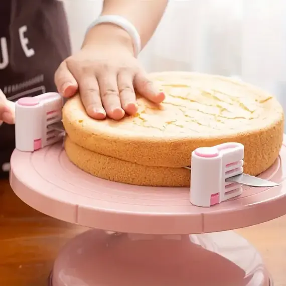 Professional Cake Leveler slicer&Layer Cutter -adjustable 5-layer Creative Cake Slicer Baking DIY Tools Bread Split Toast Slicer
