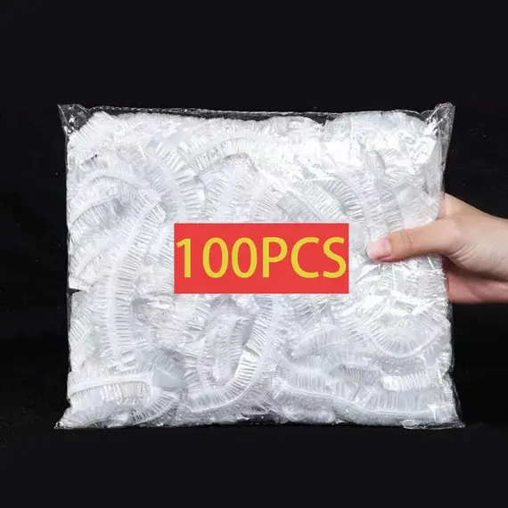 100Pcs Food Covers For Refrigerator Fresh-keeping Disposable Kitchen Plate Dustproof Cover Reusable Elastic Food Bowl Lid New