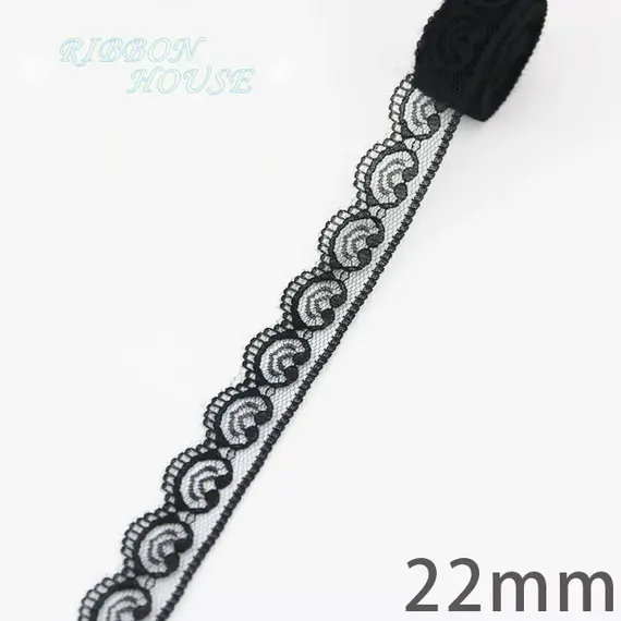 (10 Yards/Roll) Black Lace Fabric Ribbon Webbing Decoration Lovely Gift Packing Material