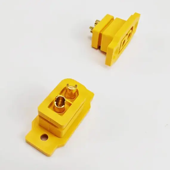 5pcs / 10pcs XT60E-F Female Plug Large Current Gold/Brass Ni Plated Connector Power Battery Connecting Adapter for RC Model