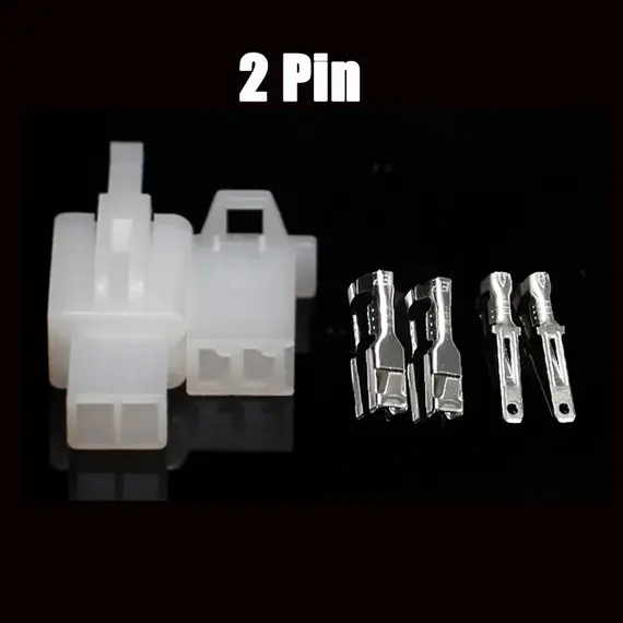 10Sets 2.8mm Automotive Electrical Connector Kit 2/3/4/6/9 Pin Waterproof Male Female Terminals for Car Motorcycle Wiring