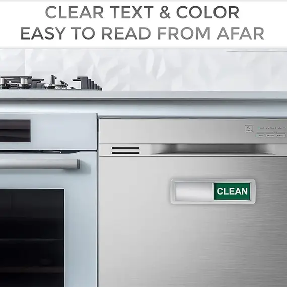 Dishwasher Magnet Clean Dirty Sign Strong Magnet for Kitchen Refrigerator Dishwasher Magnet Home Room Decoration