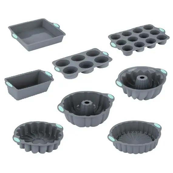 High-Temperature Resistant Silicone Cake Mold, Chiffon Cookie, Toast Muffin Cup, Non-Stick Cake Mold, Baking Mold
