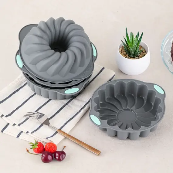 High-Temperature Resistant Silicone Cake Mold, Chiffon Cookie, Toast Muffin Cup, Non-Stick Cake Mold, Baking Mold