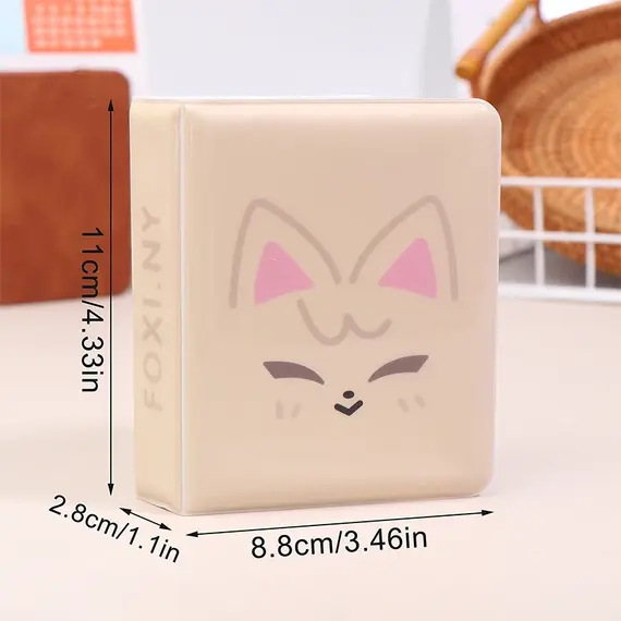 Cartoon Animal 3 Inch Album Photo Postcard Storage Album Idol Pictures Collection Kpop Card Binder Name Card Book Album