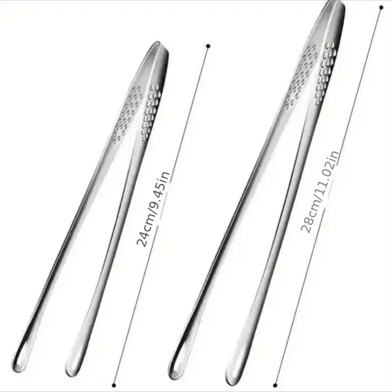1pc/2pcs stainless steel multifunctional barbecue clips perfect for barbecue, baking and camping durable kitchen tools