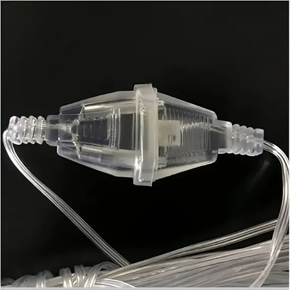 3M 5M Power Plastic Extension Cord for EU Plug LED Holiday Light String Extension Standard Home Transparent Cable Extension Wire