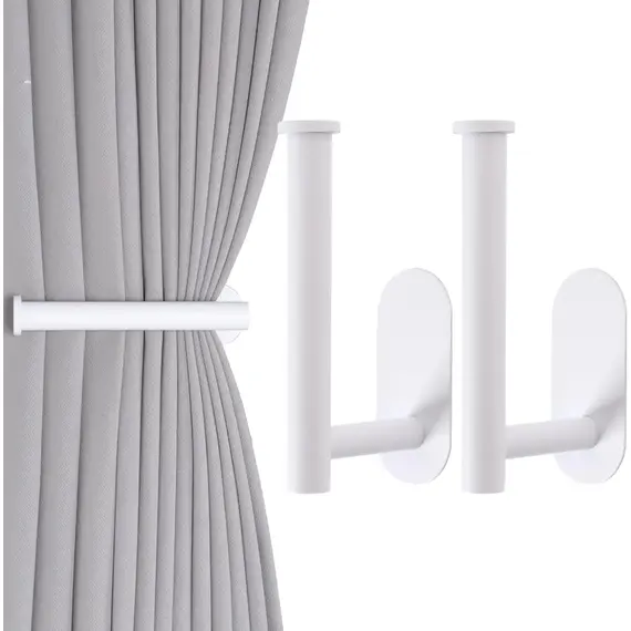 Adhesive Curtain Holdbacks Curtain Tie Backs Curtain Holdbacks No Drill Curtain Pull Backs Adhesive Curtain Hooks Curtain Holder