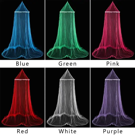 Encryption Bed Decoration Single Entry Home Decor Princess Mosquito Net Fly Insect Mesh Repellent Protection
