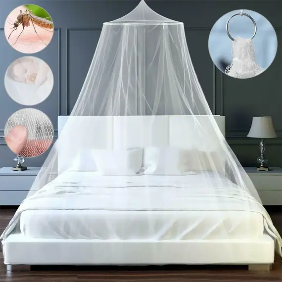 Encryption Bed Decoration Single Entry Home Decor Princess Mosquito Net Fly Insect Mesh Repellent Protection