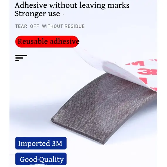 3M Magnetic Strong Adhesive Tape Double-Sided 10Mm/20Mm/30Mm/40Mm Self-adhesion Screen Window Curtain Soft Magnet Adhesive Tape
