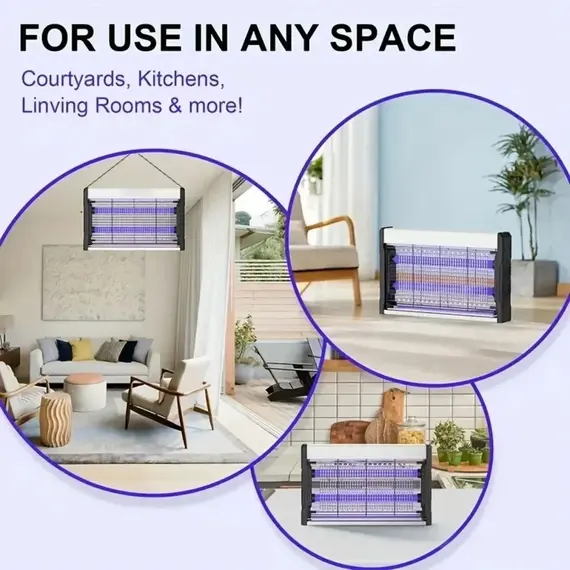 JOYINLED Mosquito Killer Lamp UV Light Insect Trap Fly Catcher for Bedroom Indoor Pest Control Anti Mosquito Repellent Fly Trap